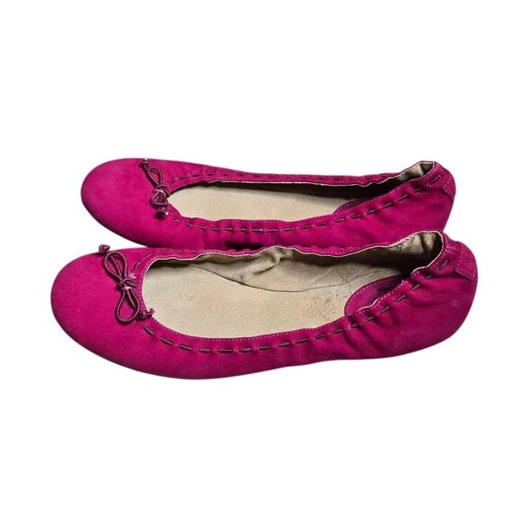 Diane Von Furstenberg DVF Ballet Flats Bows Suede - Picture 3 of 5